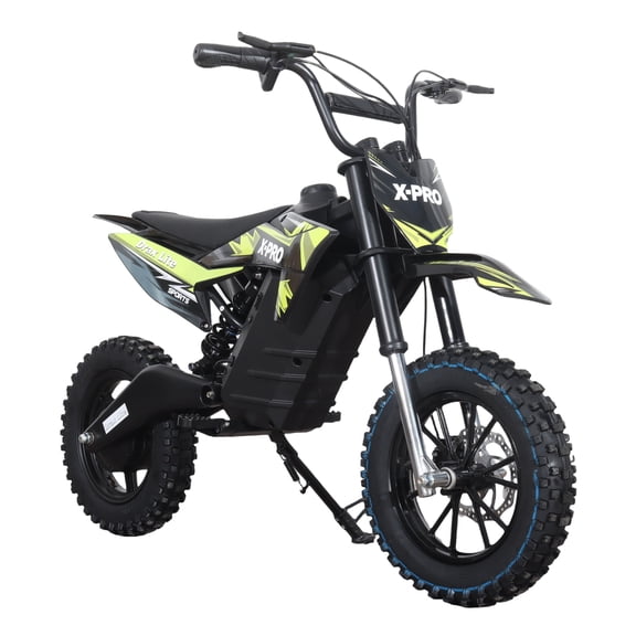X-Pro 1200W Electric Dirt Bike Drax Lite for Kids & Teens, 3 Speed Modes with 10" Pneumatic Tires!