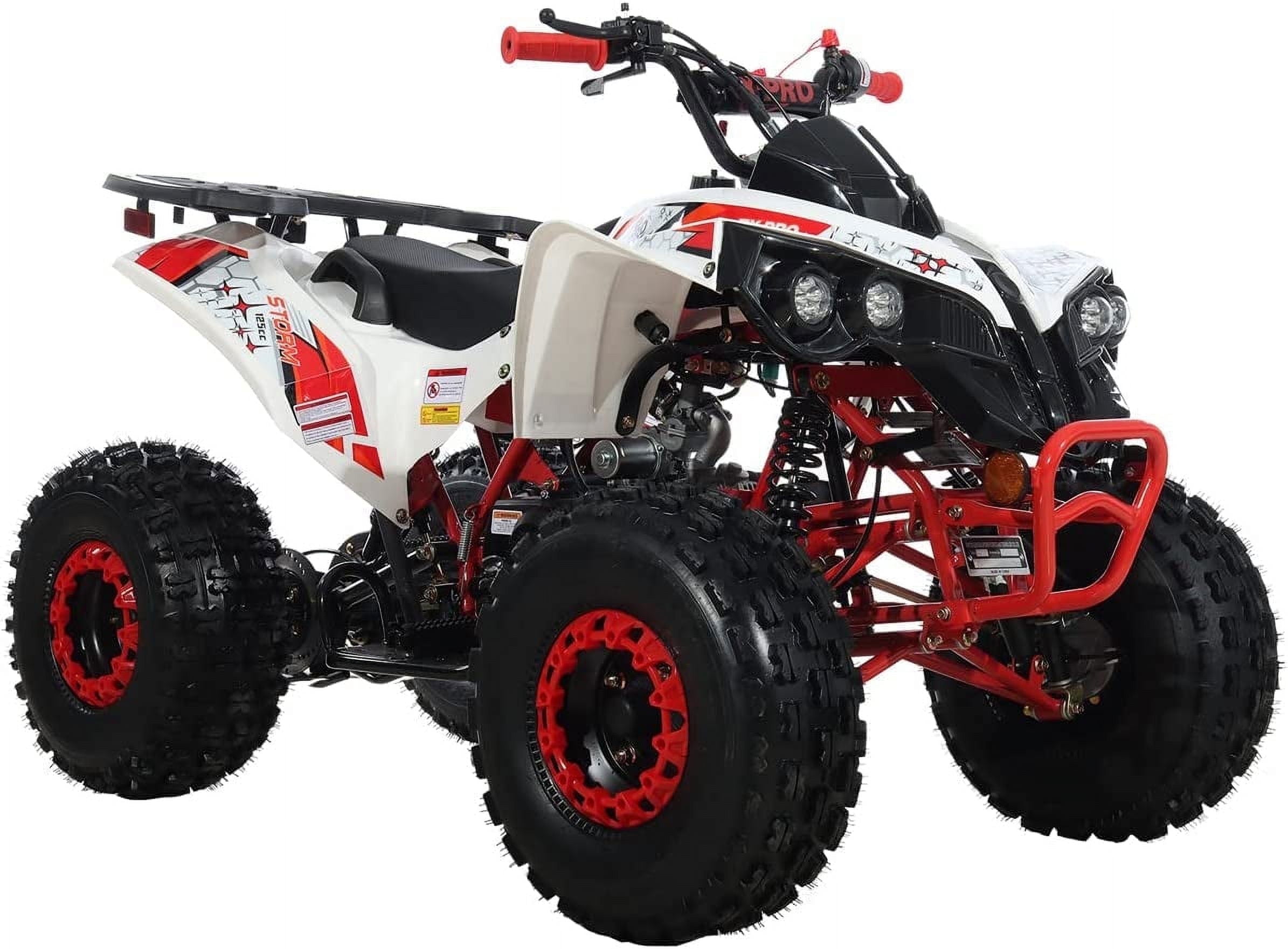 Walmart Black Friday Deals 2025 - "X-Pro 125cc Kids Quad Gas ATV, Automatic Transmission w/Reverse, Electric Start, Big 19""/18"" Tires"