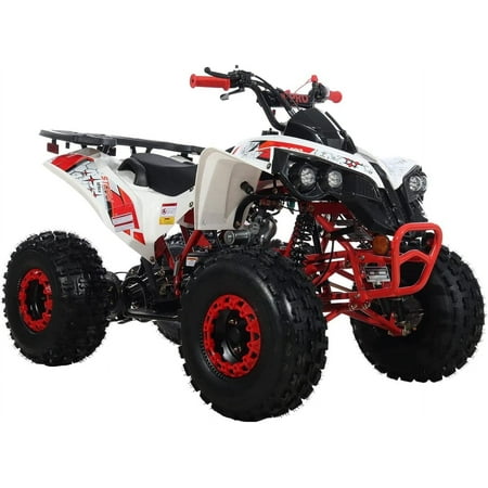 X-Pro Brand New 125cc Gas ATV, Automatic Transmission w/Reverse Electric Start Big 19"/18" Tires