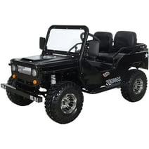 X-Pro 125cc Jeep Go Kart, 3-Speed Semi-Automatic Transmission w/Reverse, Big 18" Aluminum Rim Wheels