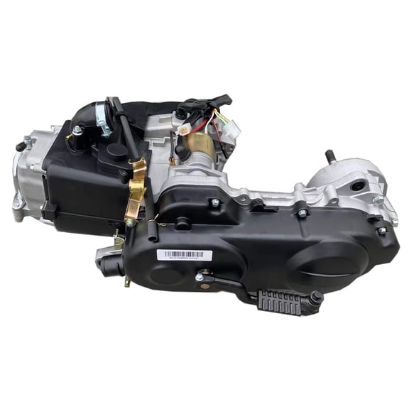 X-Pro 50cc 4-stroke Short Case GY6 Scooter Engine Auto w/CVT Transmission, Dual Rear Shock, Electric/Kick starter