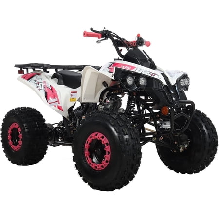 X-Pro Brand New 125cc Gas ATV, Automatic Transmission w/Reverse Electric Start Big 19"/18" Tires