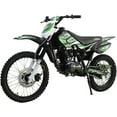 thumbnail image 1 of X-Pro Brand Hawk Gas 150cc Dirt Bike, Green, 1 of 5