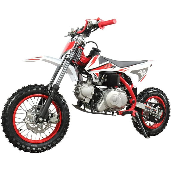 X-Pro Brand New 110cc Dirt Bike, Automatic Transmission Electric Start Chain Drive 12"/10" Wheels