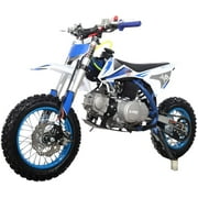 X-Pro Brand New 110cc Dirt Bike, Semi-Automatic Transmission Kick Start Chain Drive 12"/10" Wheels