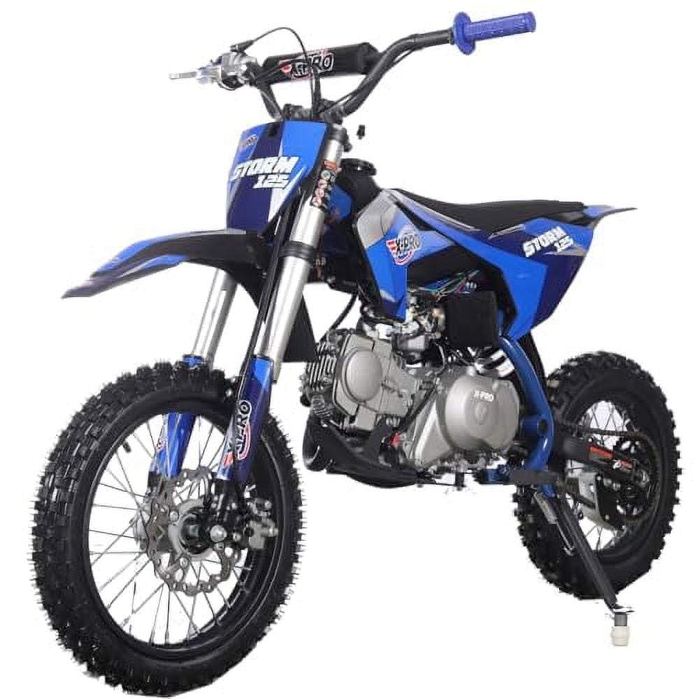 X-Pro Brand New 125cc Dirt Bike with Automatic Transmission, Electric Start, Big 14"/12" Tires
