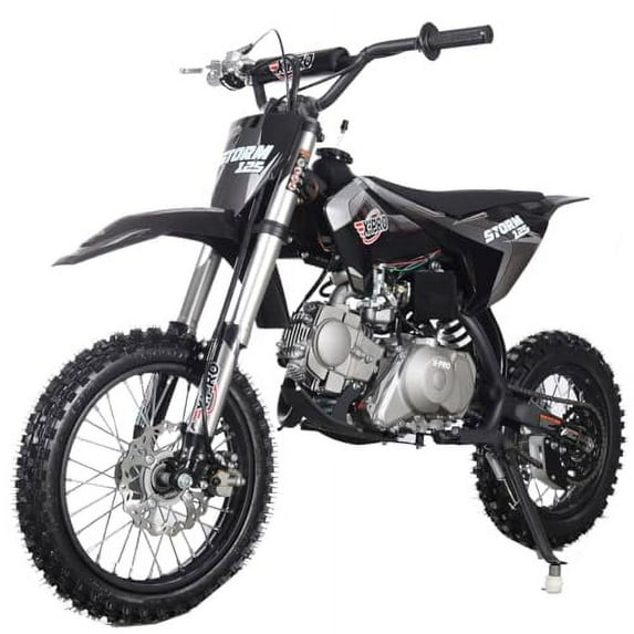 X-Pro Brand New 125cc Dirt Bike with Automatic Transmission, Electric Start, Big 14"/12" Tires