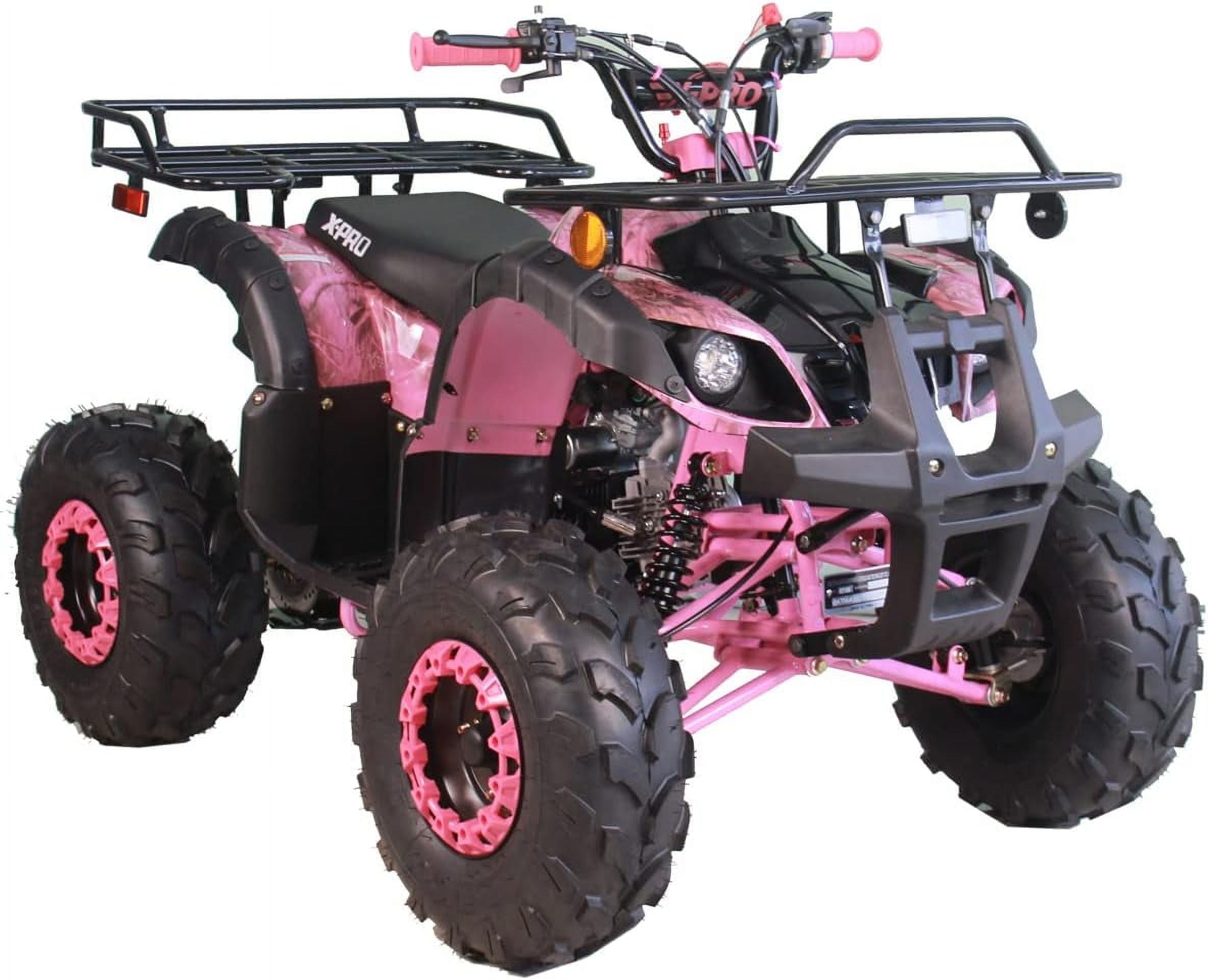 Walmart Black Friday Deals 2025 X-Pro Brand New 125cc Gas ATV, Automatic Transmission w/Reverse Remote Control Big 19"/18" Tires