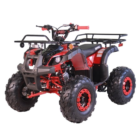 X-Pro Brand New 125cc Gas ATV, Automatic Transmission w/Reverse Remote Control Off-road Big 19"/18" Tires