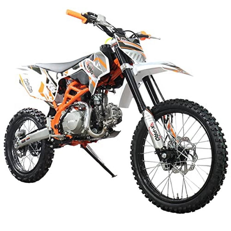 X-Pro 125cc Gasoline Dirt Bike for Adults, 4-Speed Manual