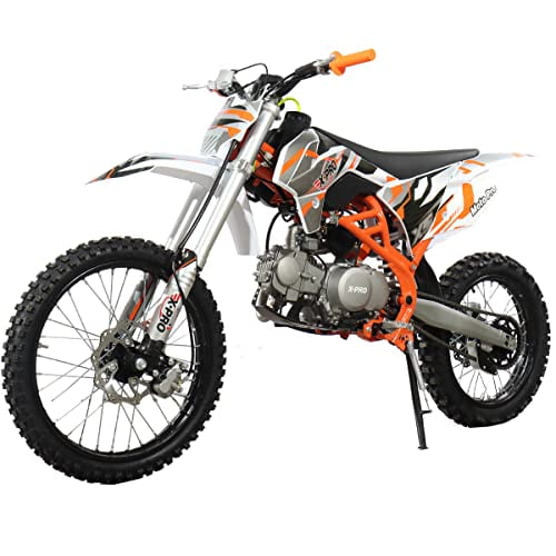 X-Pro 125cc Gas Dirt Bike for Adults and Kids, Manual Transmission