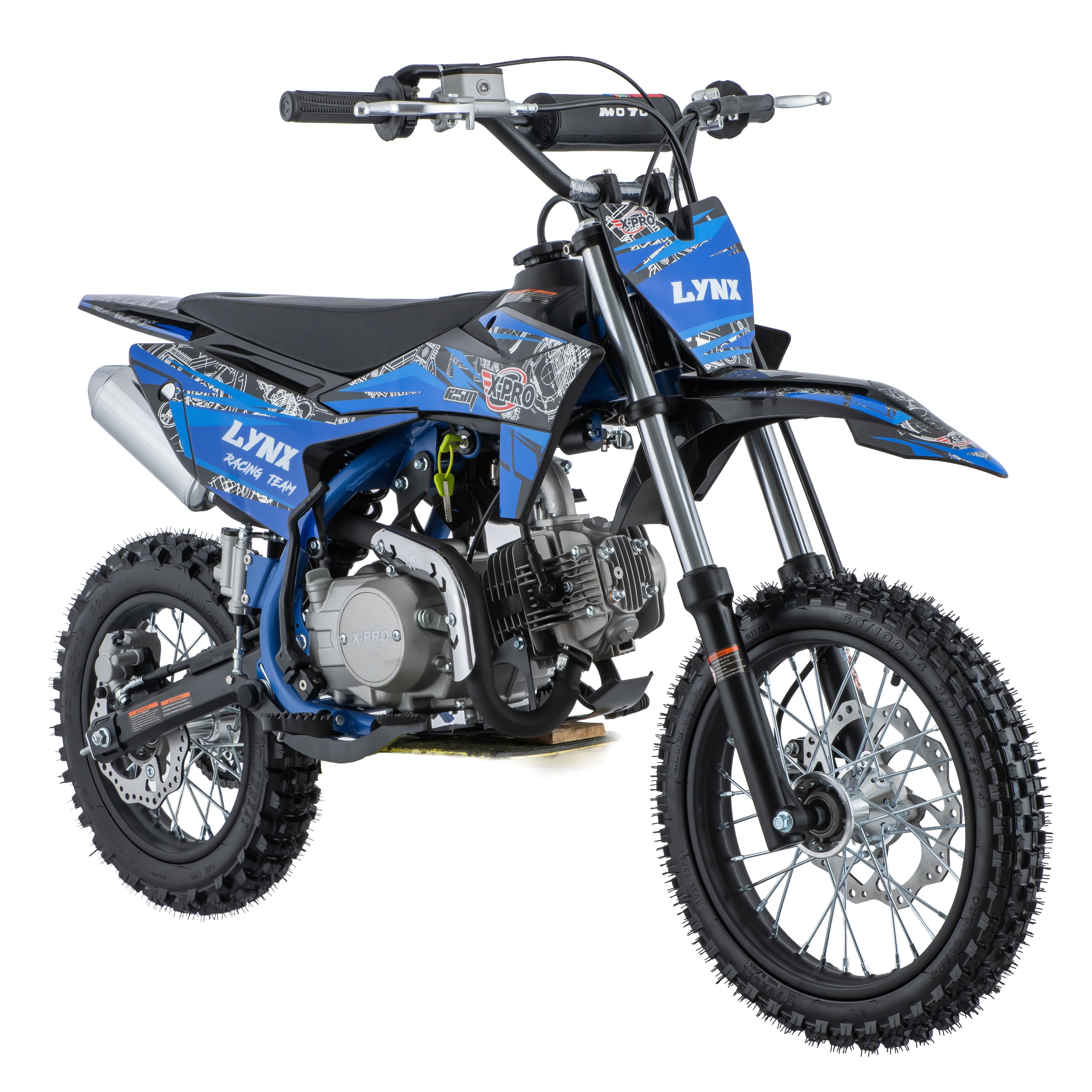 X-Pro Brand New 125cc Gas Pit Dirt Bike with 4-Speed Manual