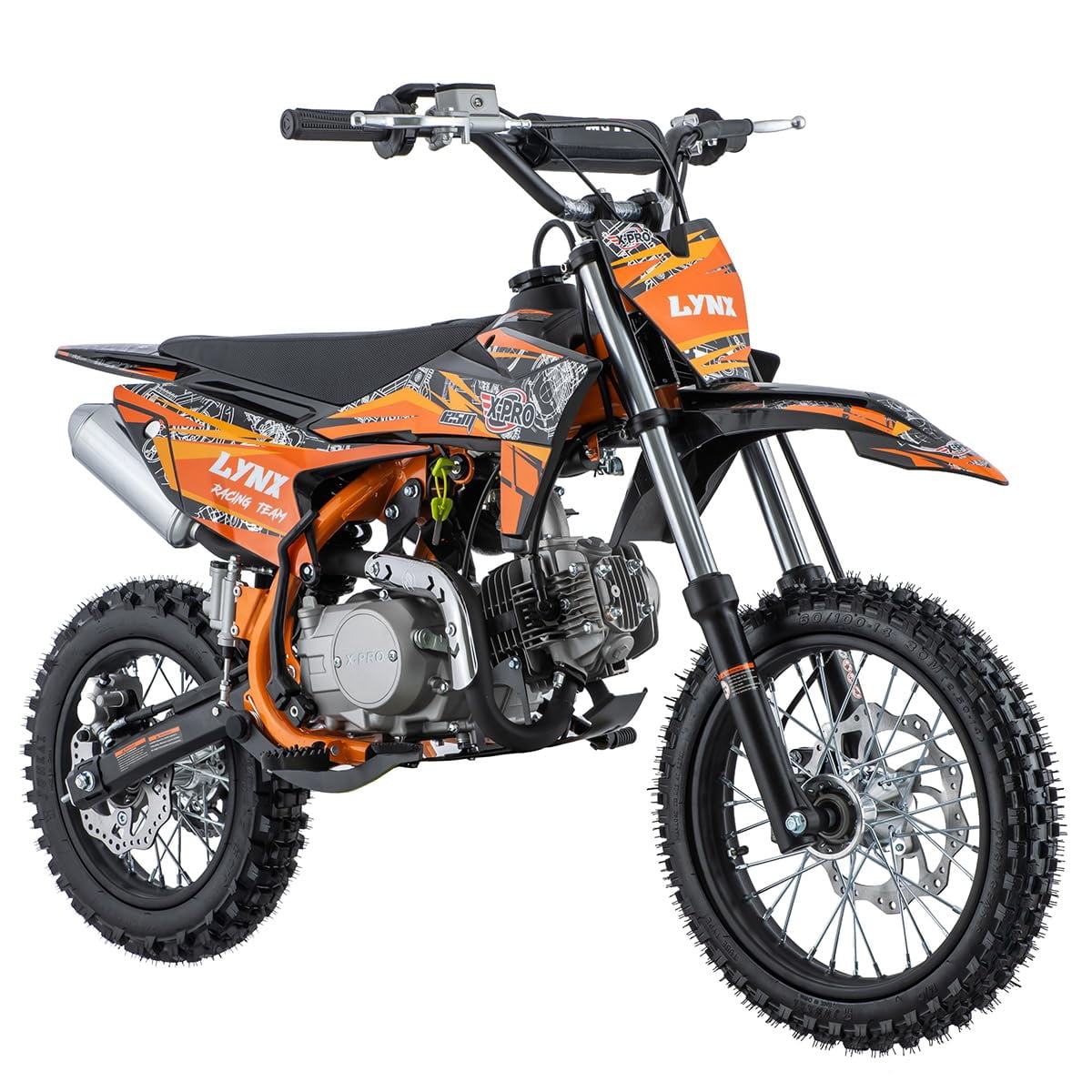 X-Pro Brand New 125cc Gas Pit Dirt Bike with 4-Speed Manual