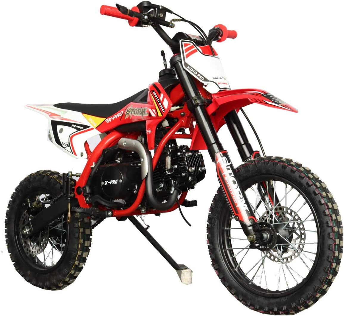 X Pro Brand New 125cc Pit Dirt Bike 4 Speed Semi Automatic