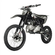 X-Pro Brand New 150cc Gas Pit Dirt Bike, 4 Manual Transmission Electric/Kick Start 19"/16" Tires