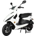 thumbnail image 1 of X-Pro Brand New 150cc Gas Powered Moped Scooter, 10" Aluminum Wheels Electric Start Large Headlights, 1 of 5