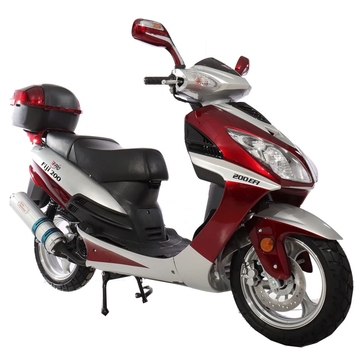 "XPro 200cc EFI Adult Street Legal Gas Moped Scooter with Cvt