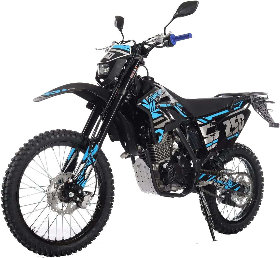 X-Pro Brand New 250cc Dirt Bike All Lights 5 Manual Transmission,  Electric/Kick Start 21/18 Wheels 