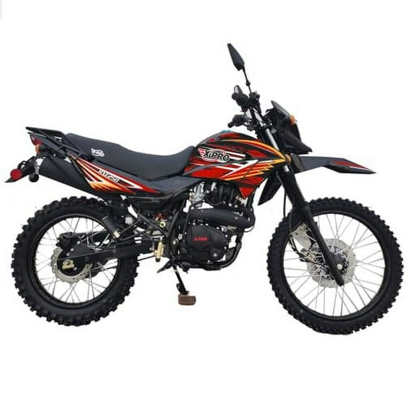 X-Pro Brand New 250cc Dirt Bike for adult with 5-Speed Manual Transmission Kick Start 21"/18" Wheels