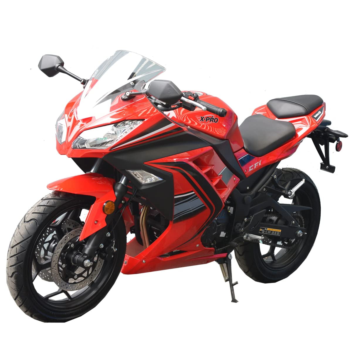 X-Pro 250cc Motorcycle, Street Legal Gasoline, 6-Speed Manual