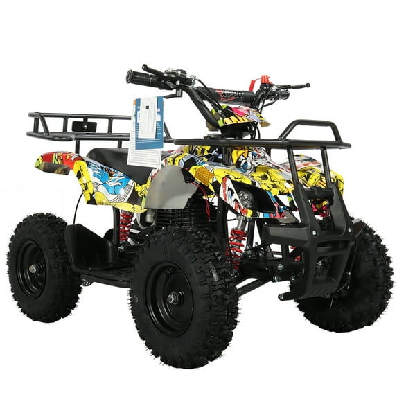 X-Pro Brand New 40cc Gas Mini ATV for Kids Off-road 2026 ver. with Pull Start 4 Stroke Disc Brake 6" Tires