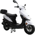 thumbnail image 1 of X-Pro Brand New 50cc Gas Moped Motorcycle, 10" Aluminum Wheels Electric/Kick Start! Large Headlights, 1 of 5