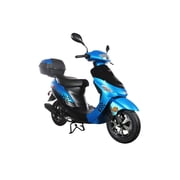X-Pro Brand New 50cc Gas Moped Scooter, 10 Aluminum Wheels Electric/Kick Start! Large Headlights