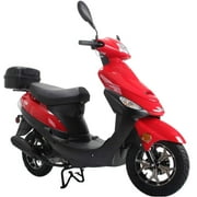 X-Pro Brand New 50cc Gas Moped Motorcycle, 10" Aluminum Wheels Electric/Kick Start! Large Headlights