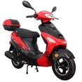 thumbnail image 1 of X-Pro Brand New 50cc Gas Moped Motorcycle, 10" Aluminum Wheels Electric/Kick Start! Large Headlights, 1 of 5