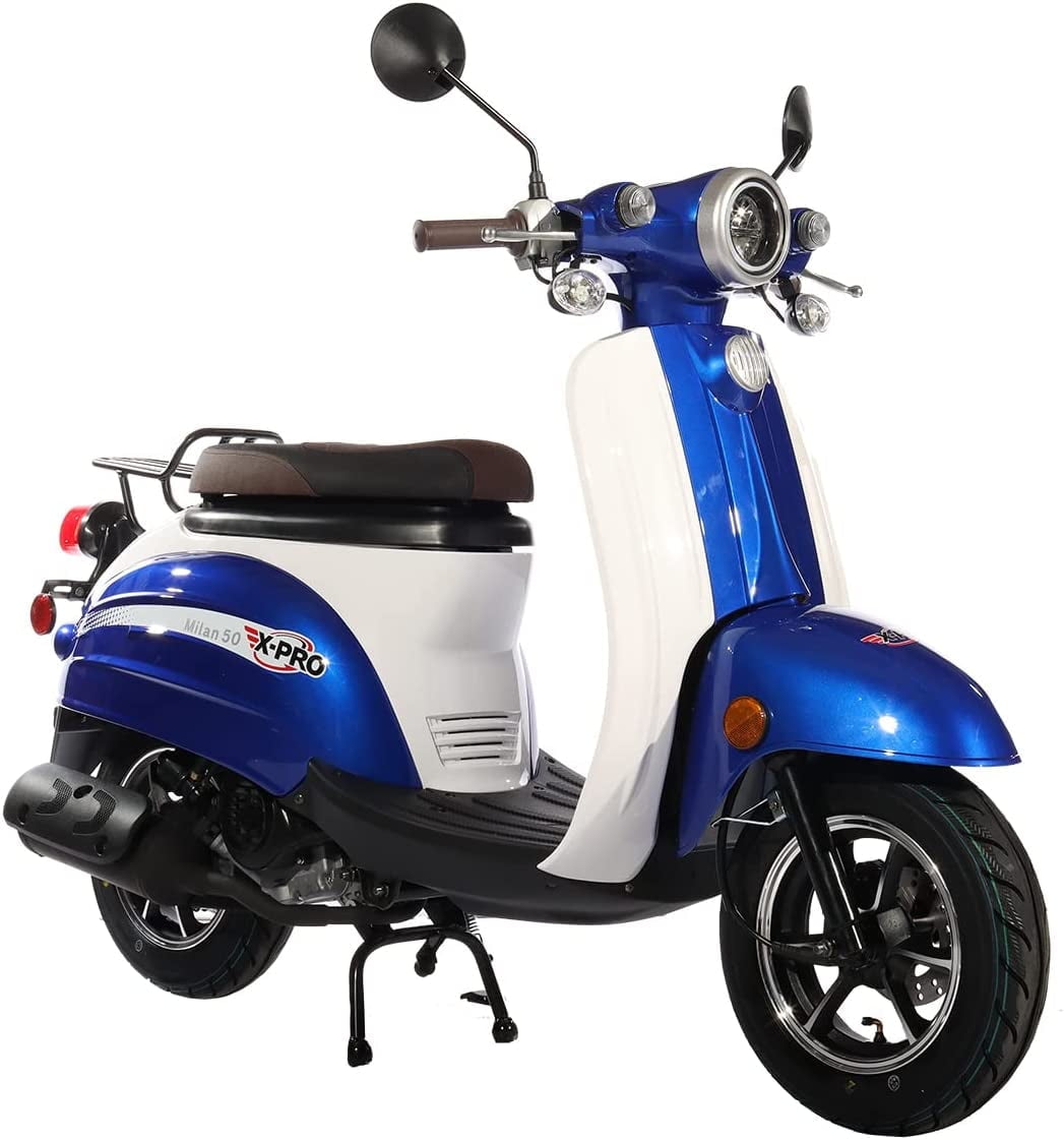 X-Pro Moped GY6 49.6cc Air-Cooled 4-Stroke 50cc Motorcycle