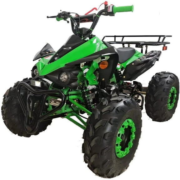 X-Pro Brand New Blast 125cc ATV with Automatic Transmission Reverse LED Headlights Big 19"/18" Tires