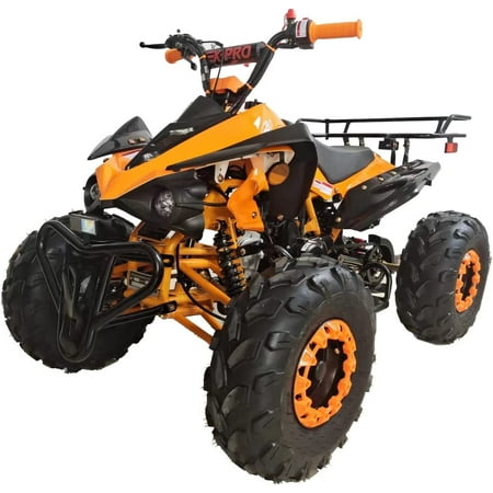 X-Pro Brand New Blast 125cc ATV with Automatic Transmission Reverse LED Headlights Big 19"/18" Tires