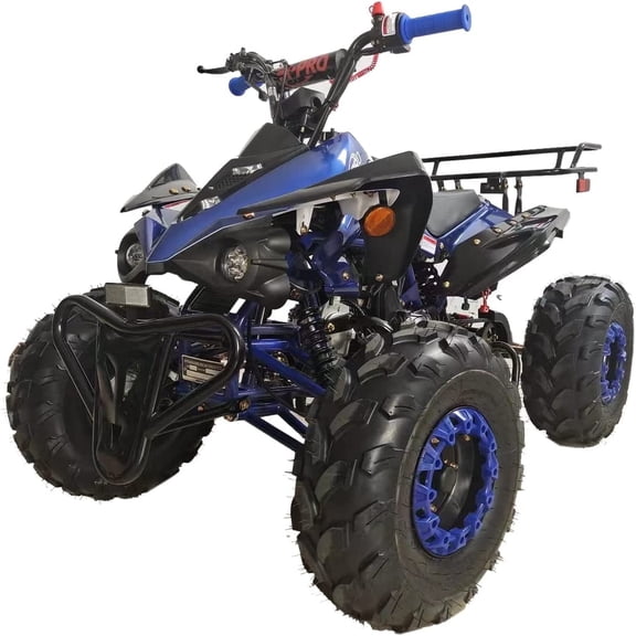 X-Pro Brand New Blast 125cc ATV with Automatic Transmission Reverse LED Headlights Big 19"/18" Tires