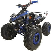 X-Pro Brand New Blast 125cc ATV with Automatic Transmission Reverse LED Headlights Big 19/18 Tires