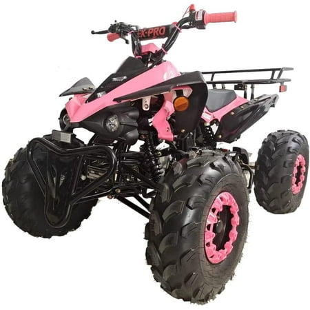 X-Pro Brand New Blast 125cc ATV with Automatic Transmission Reverse LED Headlights Big 19"/18" Tires