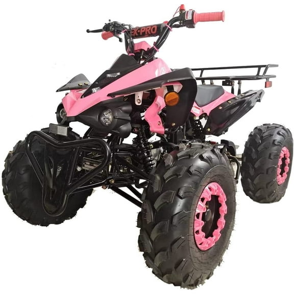X-Pro Brand New Blast 125cc ATV with Automatic Transmission Reverse LED Headlights Big 19"/18" Tires