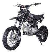 X-Pro Bolt Gas 125cc Dirt Bike, for 8 Years to 14 Years - Black