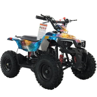 X-Pro Brand New Bolt 40cc Mini Gas ATV for Kids with 4 Stroke Pull Start, Disc Brake 6" Tires