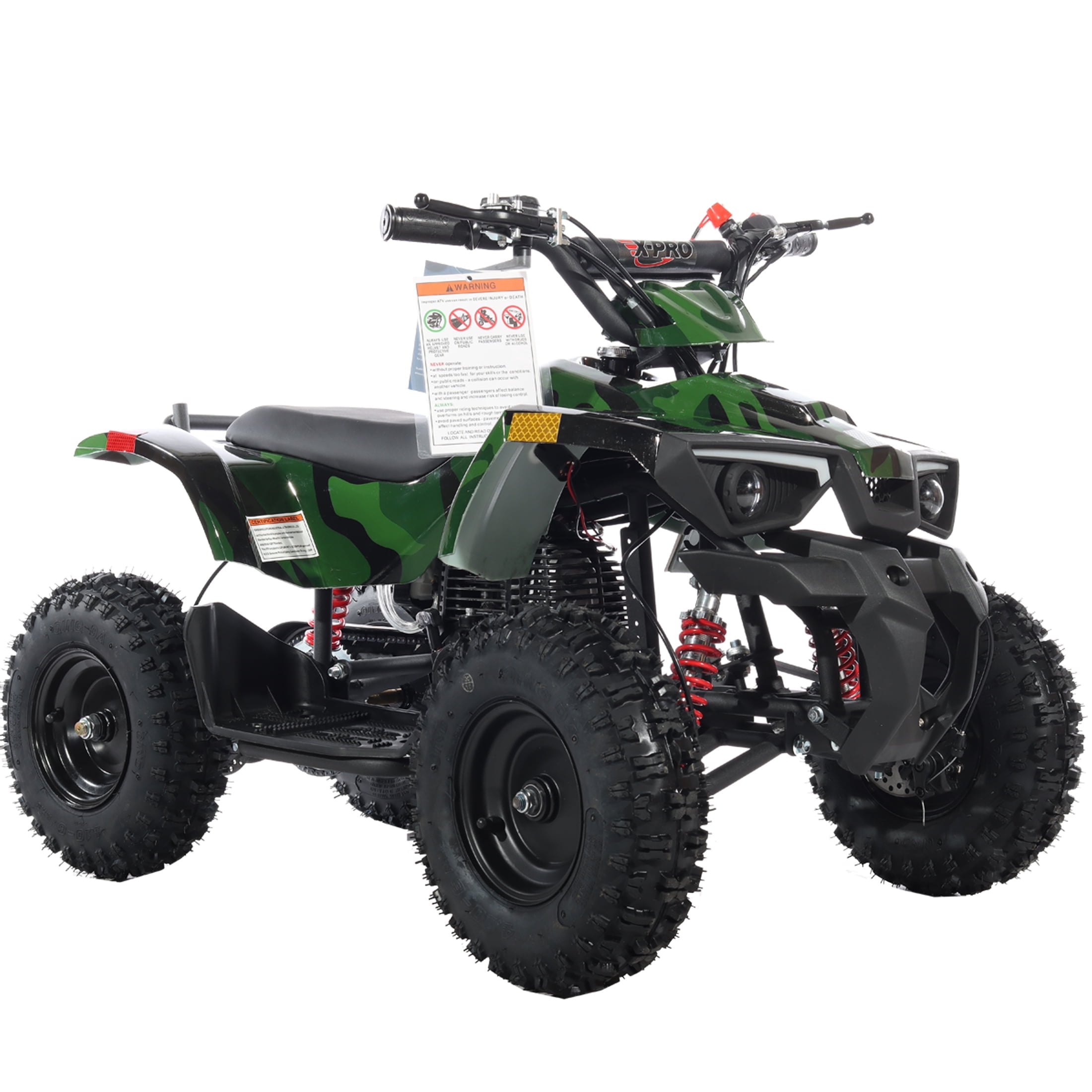 【希少】FREE WHEELERS マルホランド【Size 40】 X-Pro Powered Toys: 40cc Mini Gas ATV for Kids, 4 Stroke, Pull