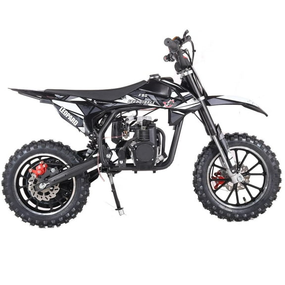 X-Pro Brand New 40cc Gas Power Dirt Bike, 4 Stroke Mini Dirt Bike for Kids with Pull Start, 10" Wheels!