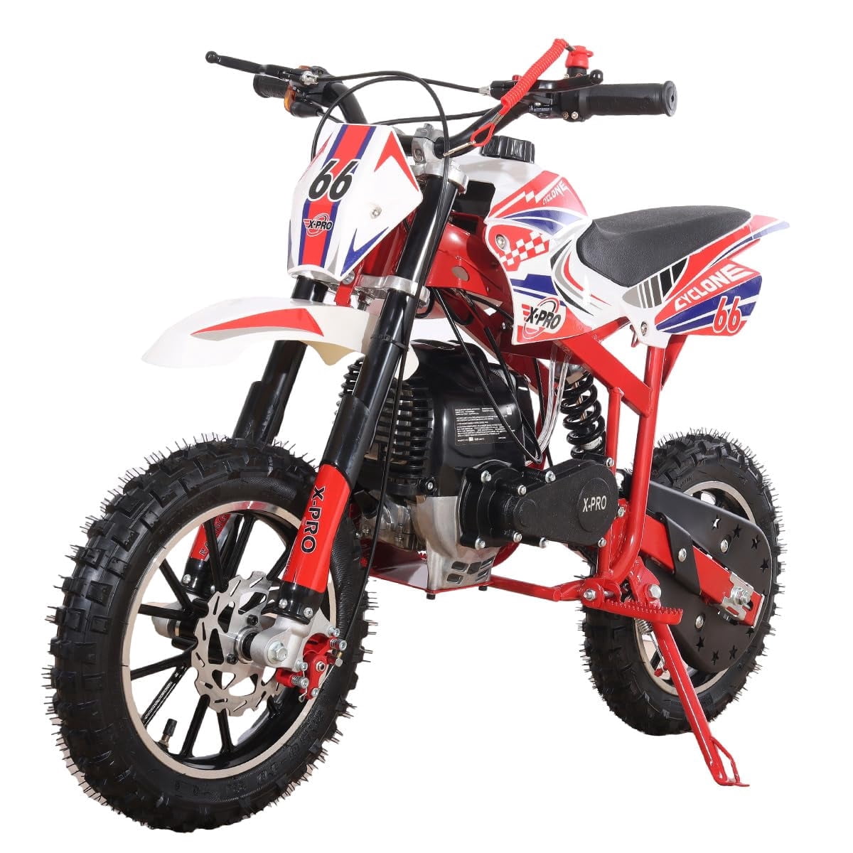 X-Pro 40cc 4-Stroke Gas Powered Mini Dirt Bike, Pull Start Kids
