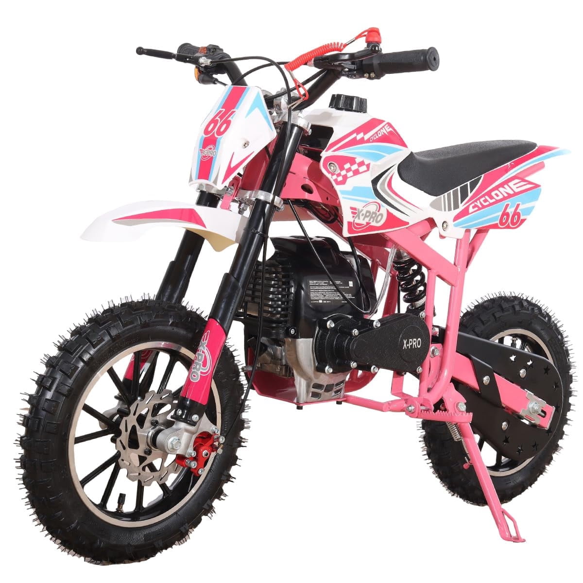 X-Pro Brand New Cyclone 40cc Gas Pit Dirt Bike, 4 Stroke Mini
