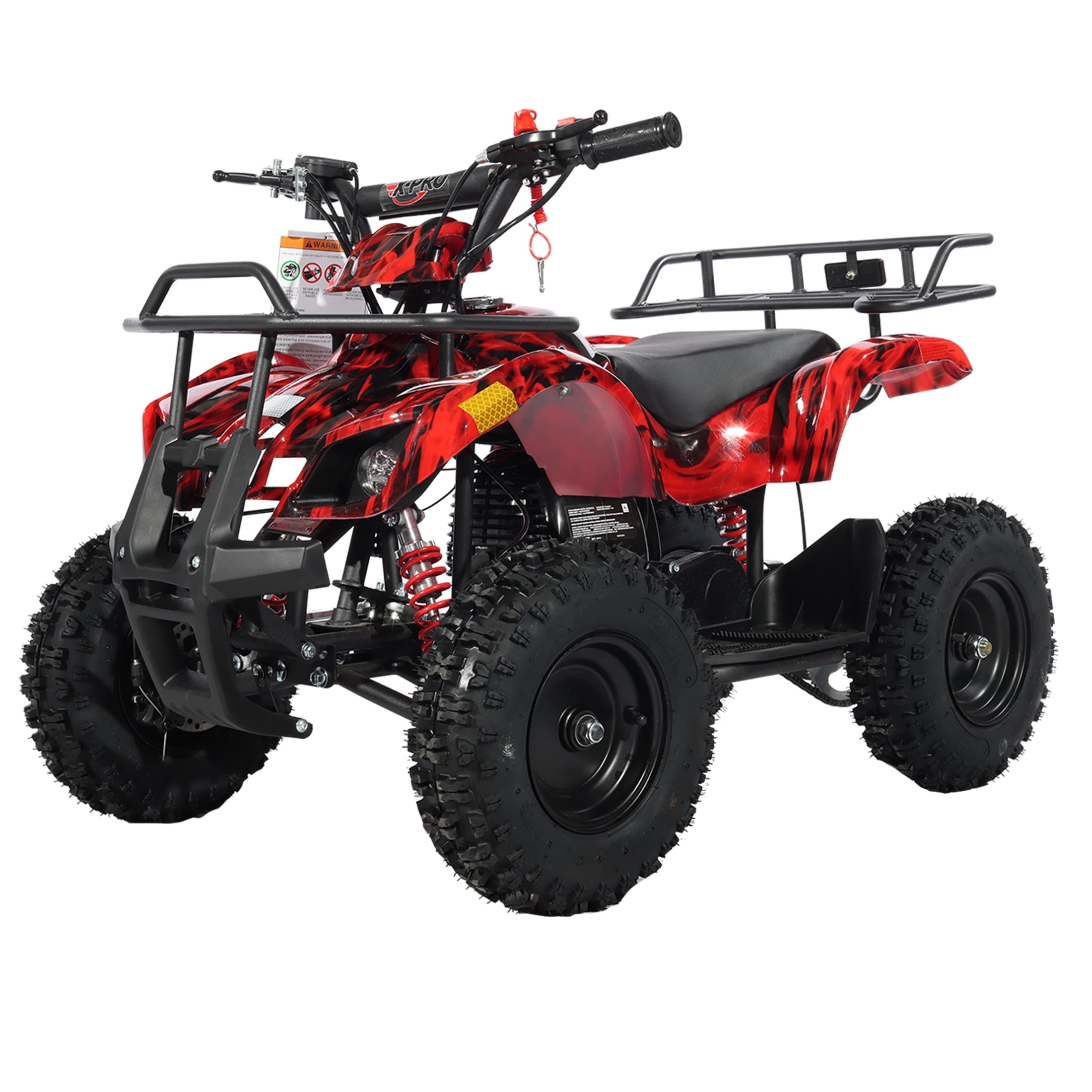 X-Pro Brand New Eagle 40cc Gas Mini ATV for Kids with Pull Start 4 