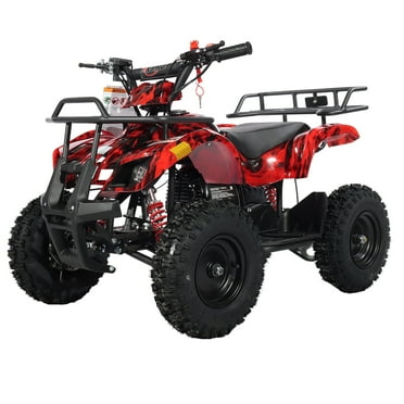 X-Pro Brand New Eagle 40cc Gas Mini ATV for Kids with Pull Start 4 Stroke Disc Brake 6" Tires