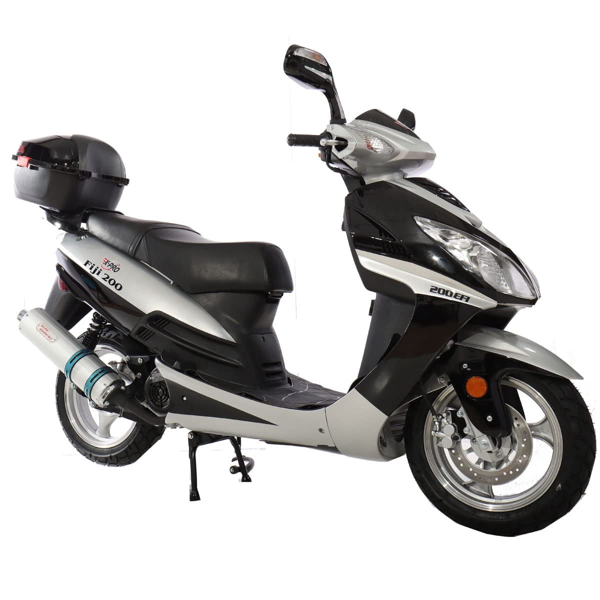 X-Pro Adults Powered 200cc Gas Moped Scooter, Moto Pro, CVT