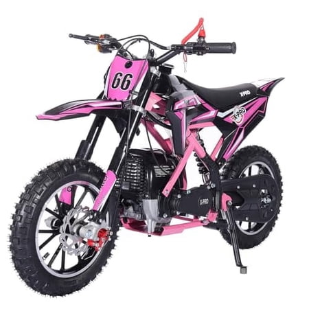 X-Pro Brand New Hawk 40cc Gas Power 4 Stroke Mini Pit Dirt Bike Pull Start for kids with 10" Wheels