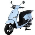 thumbnail image 1 of X-Pro Brand New Kauai 150cc Moped Scooter with 12"/10" Aluminum Wheels, Electric/Kick Start! Large LED Lights!, 1 of 6