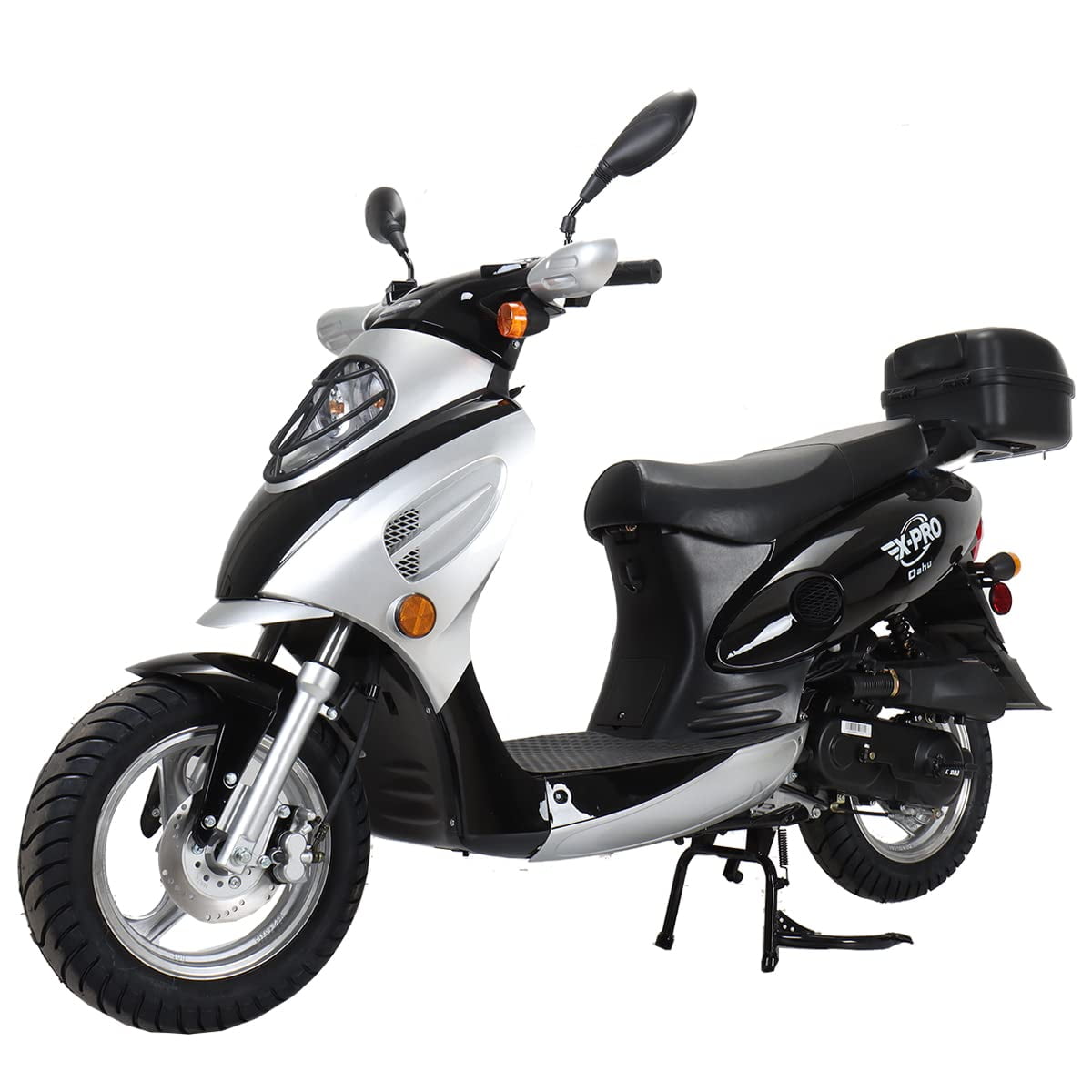 X Pro Brand New 50cc Gas Moped Scooter 12
