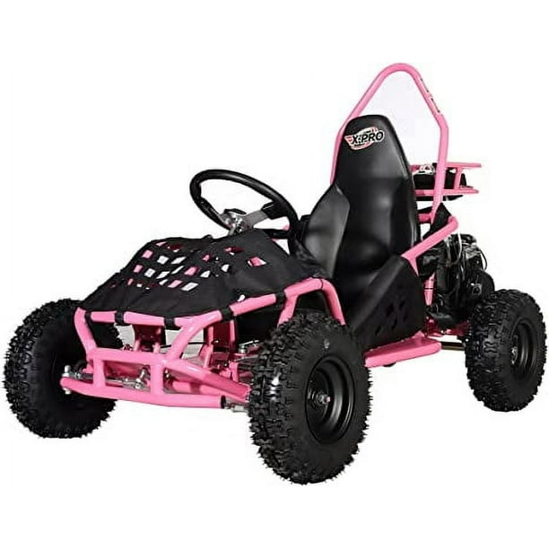 X-Pro Brand New Rover 50cc Gas Go Kart with Pull Start, Rear Disc