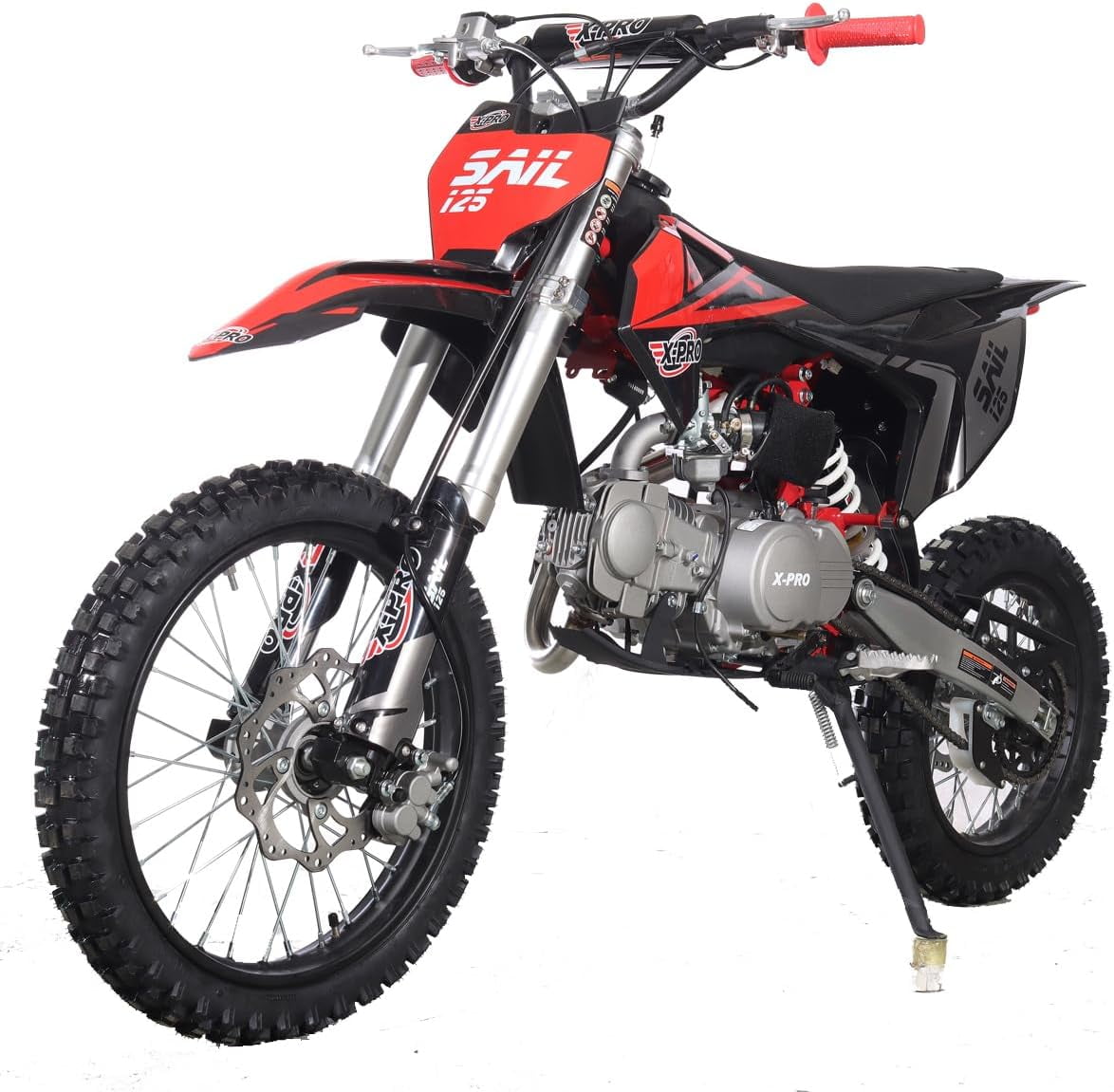 X-Pro Brand New Sail 125cc Dirt Bike with 4-Speed Manual